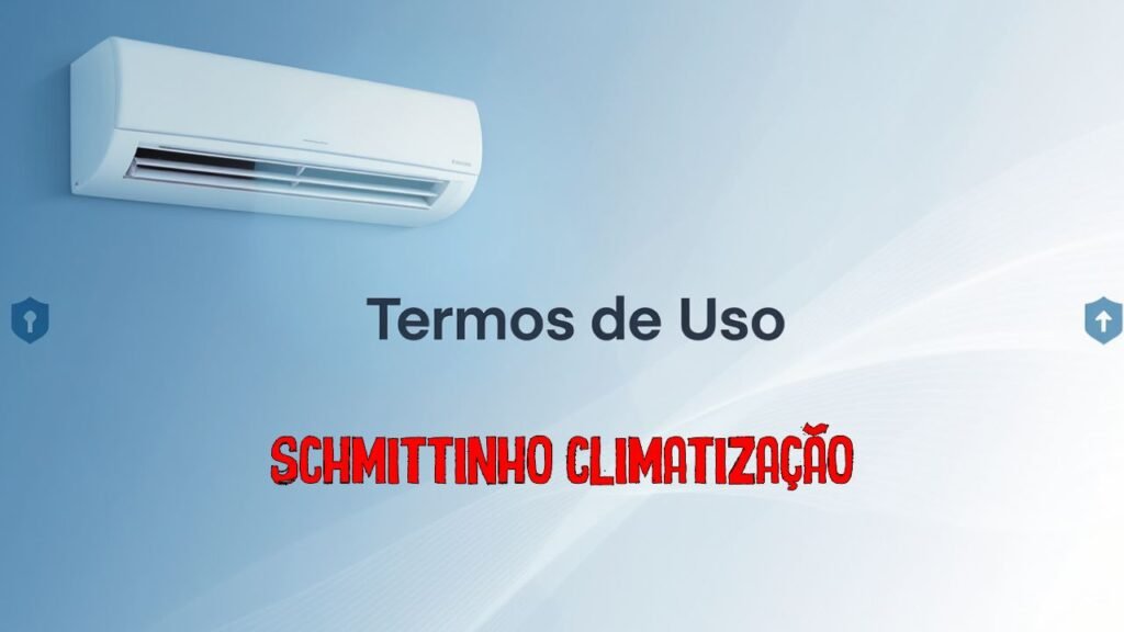 termos de uso schmittinho climatizacao